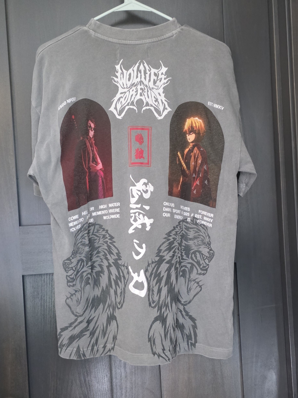 Darc Sport X Demon Slayer Stand-Off "Premium" Oversized Tee